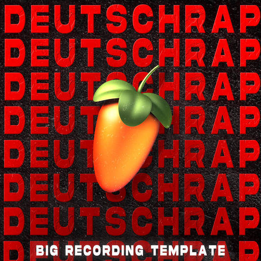 DEUTSCHRAP Großes Recording Template + Tutorial Video (STOCK VERSION)